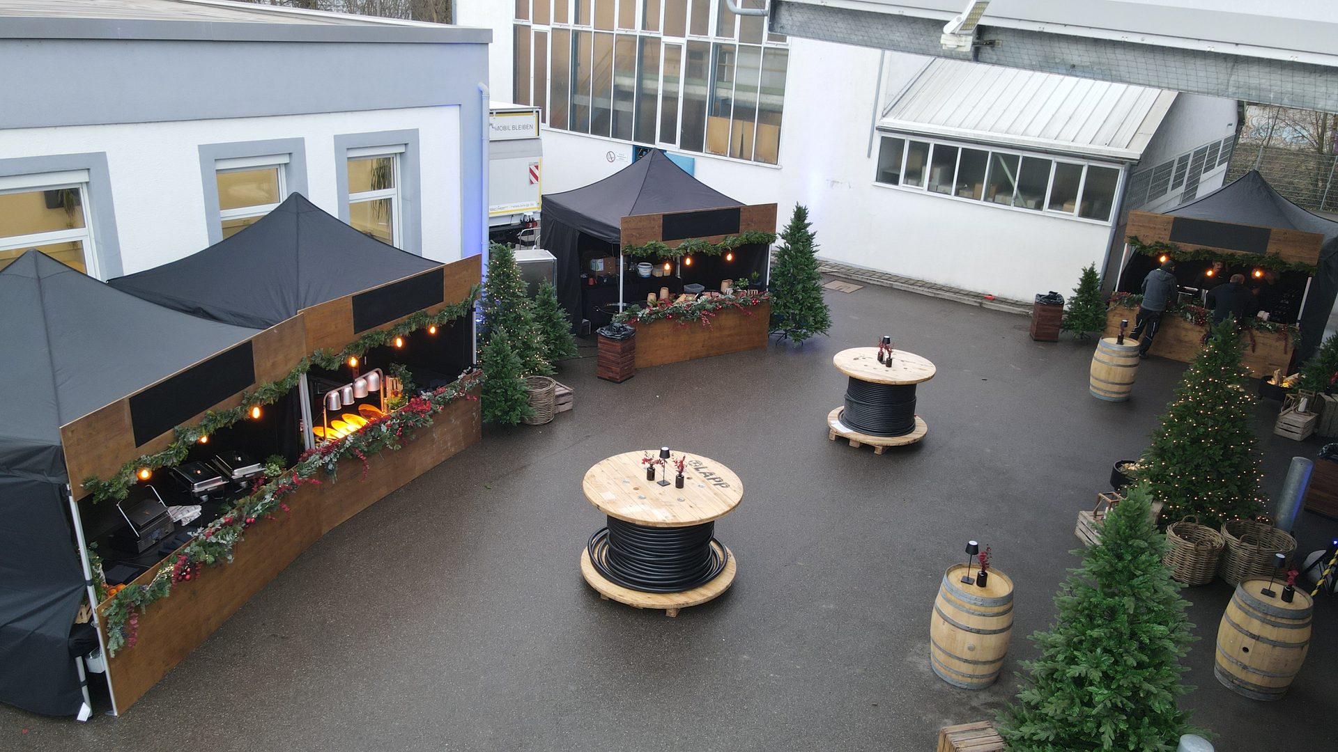 Weihnachtsfeier Location Stuttgart — Achtwerk Events Rudersberg