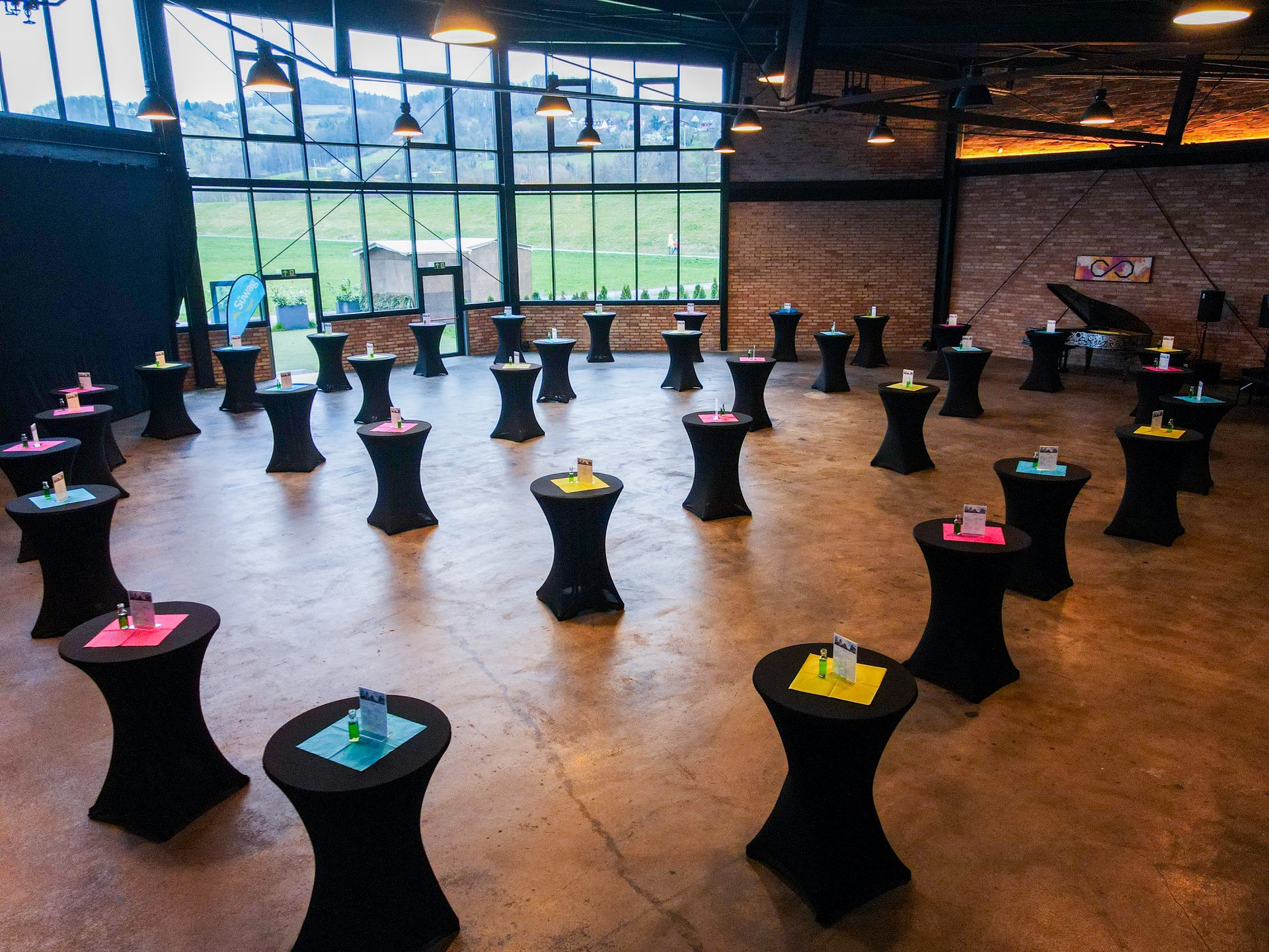 Eventlocation Rudersberg — Hallendetail Achtwerk Events