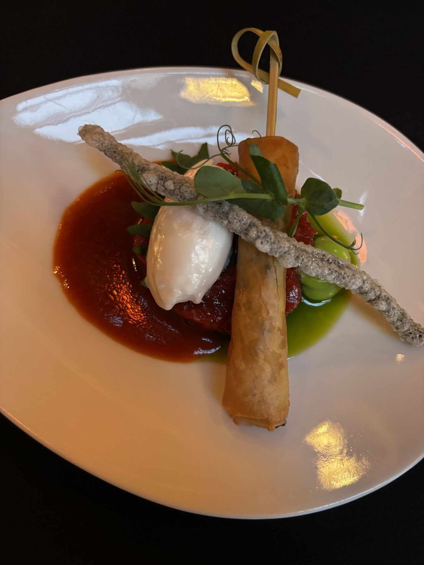 Elegante Tischdekoration Hochzeits-Catering Achtwerk